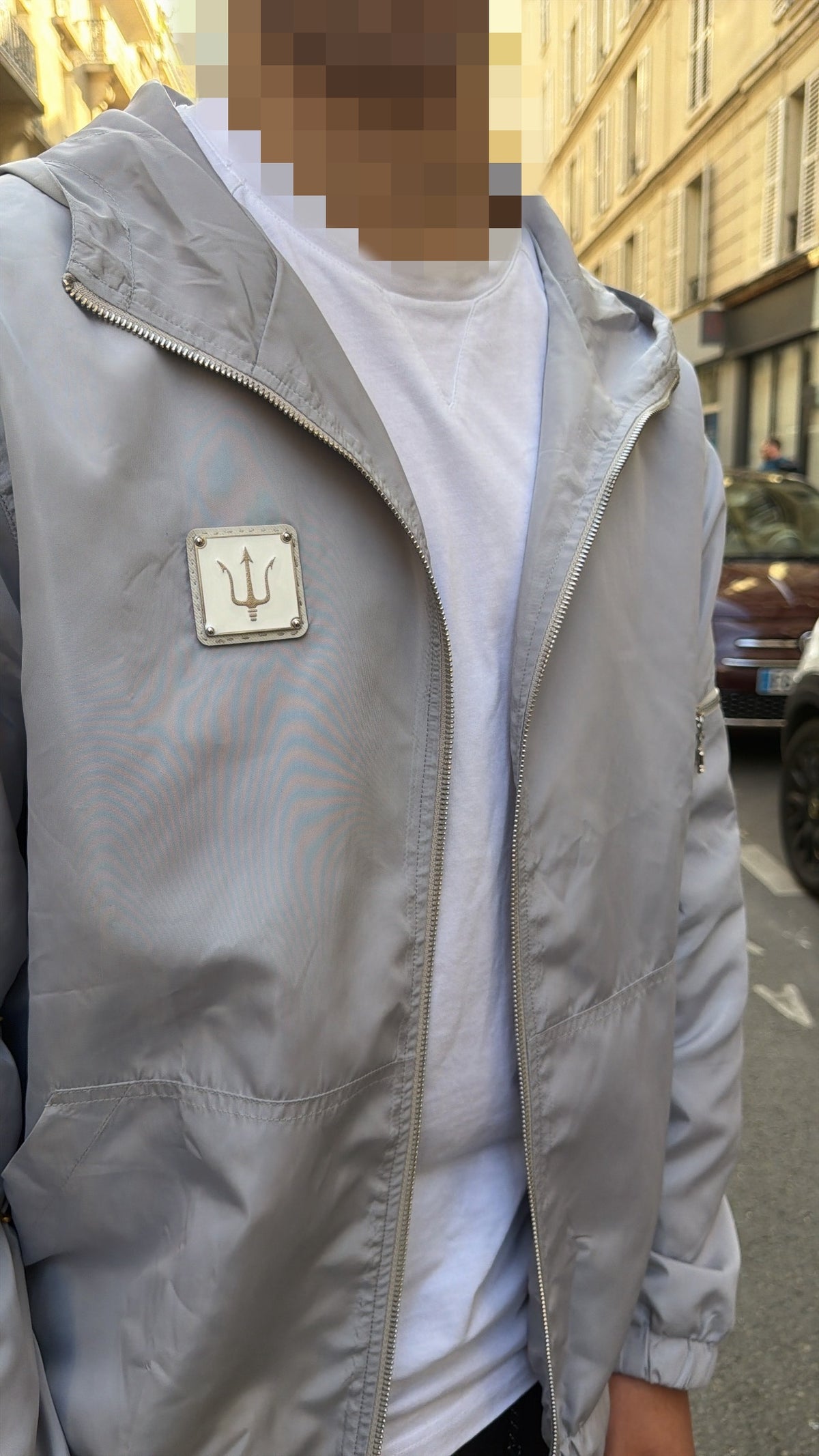 Veste la league grise