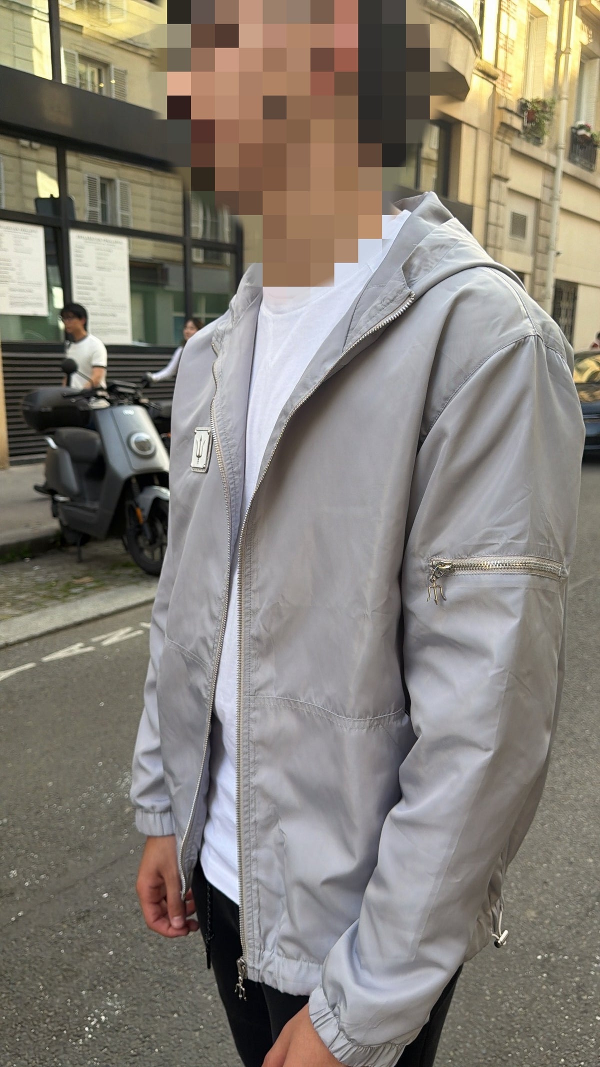 Veste la league grise