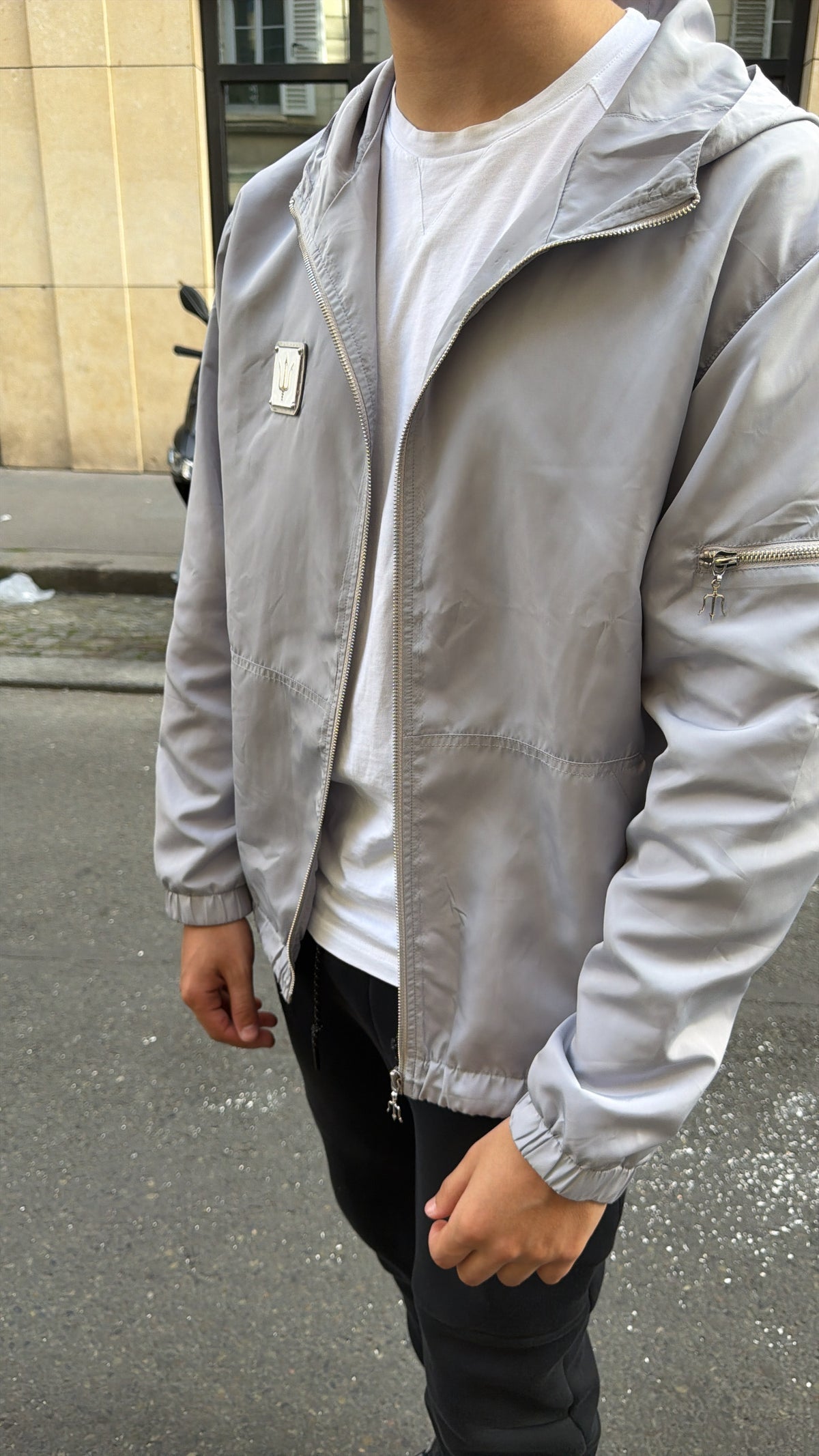 Veste la league grise