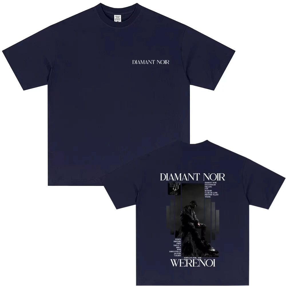 tshirt diamant noir
