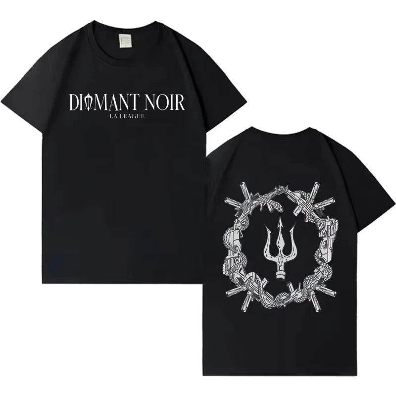 tshirt diamant noir