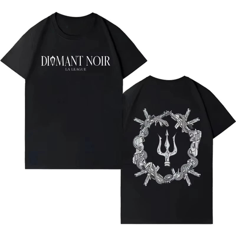 tshirt diamant noir