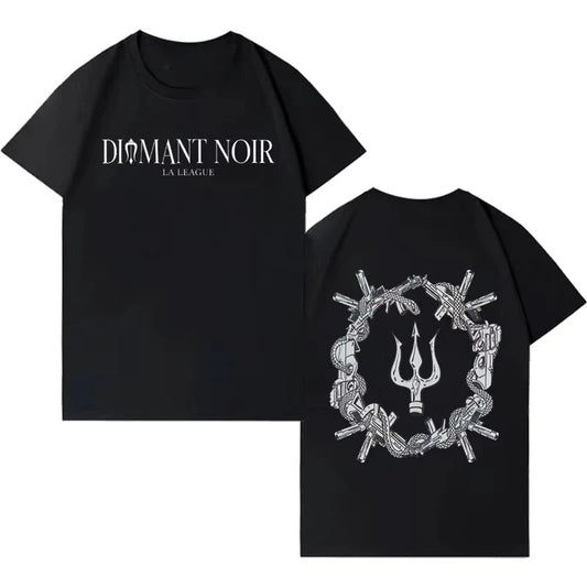 tshirt diamant noir