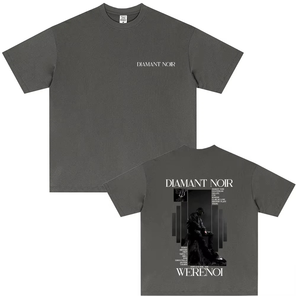 tshirt diamant noir