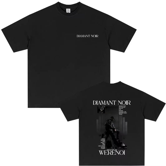 tshirt diamant noir