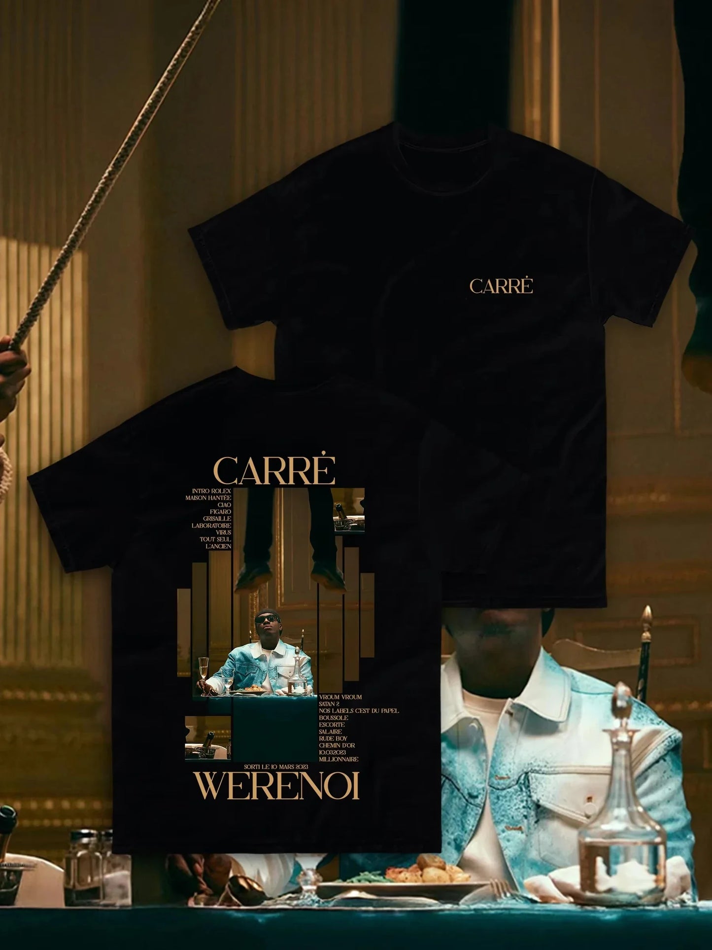tshirt carré werenoi