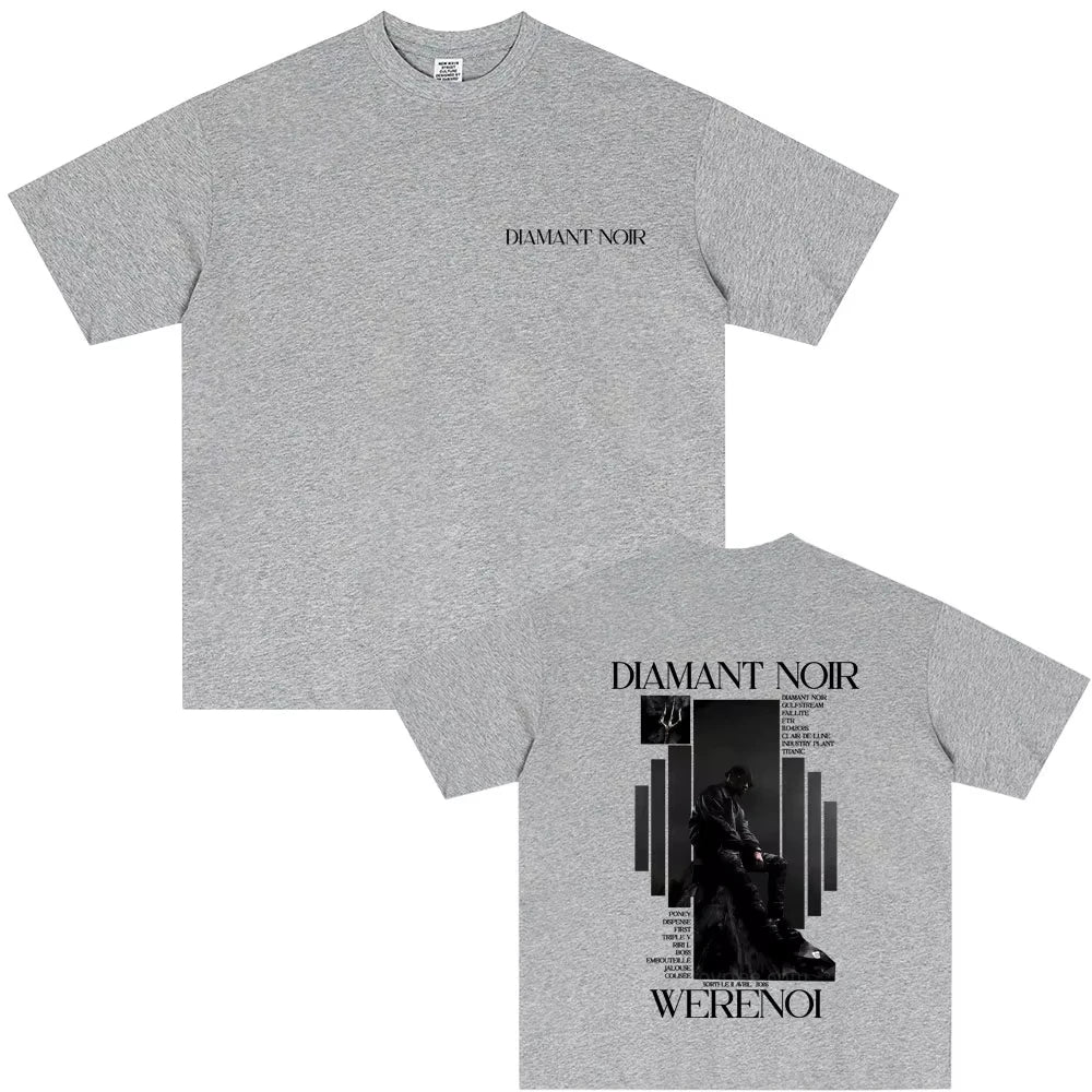 tshirt diamant noir