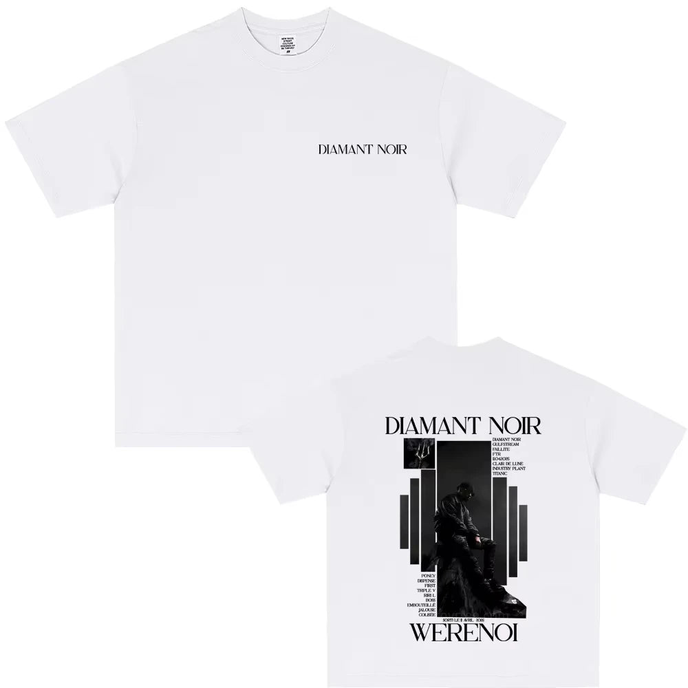tshirt diamant noir
